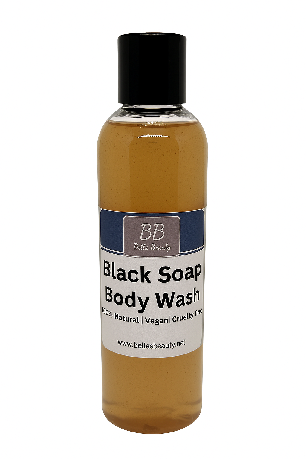 Black soap body wash