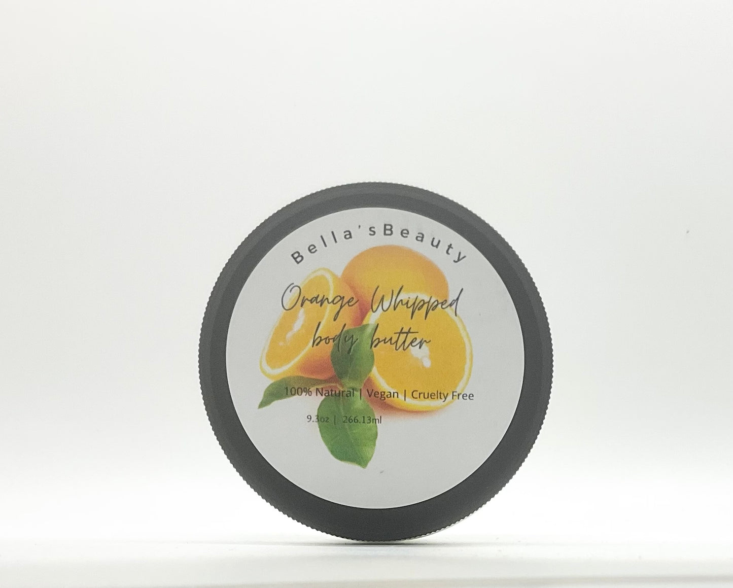 Orange whipped body butter