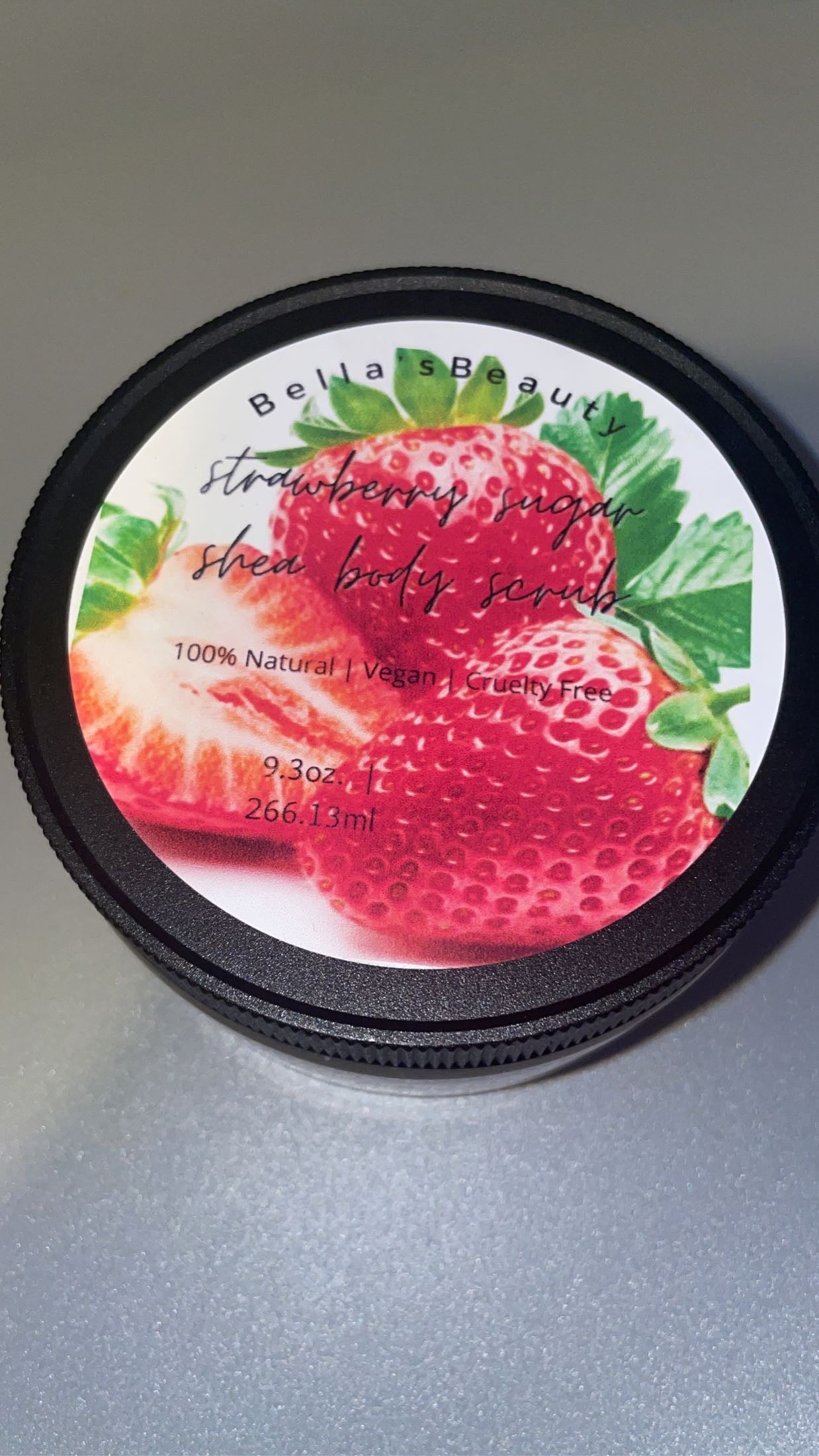 Strawberry sugar Shea body scrub