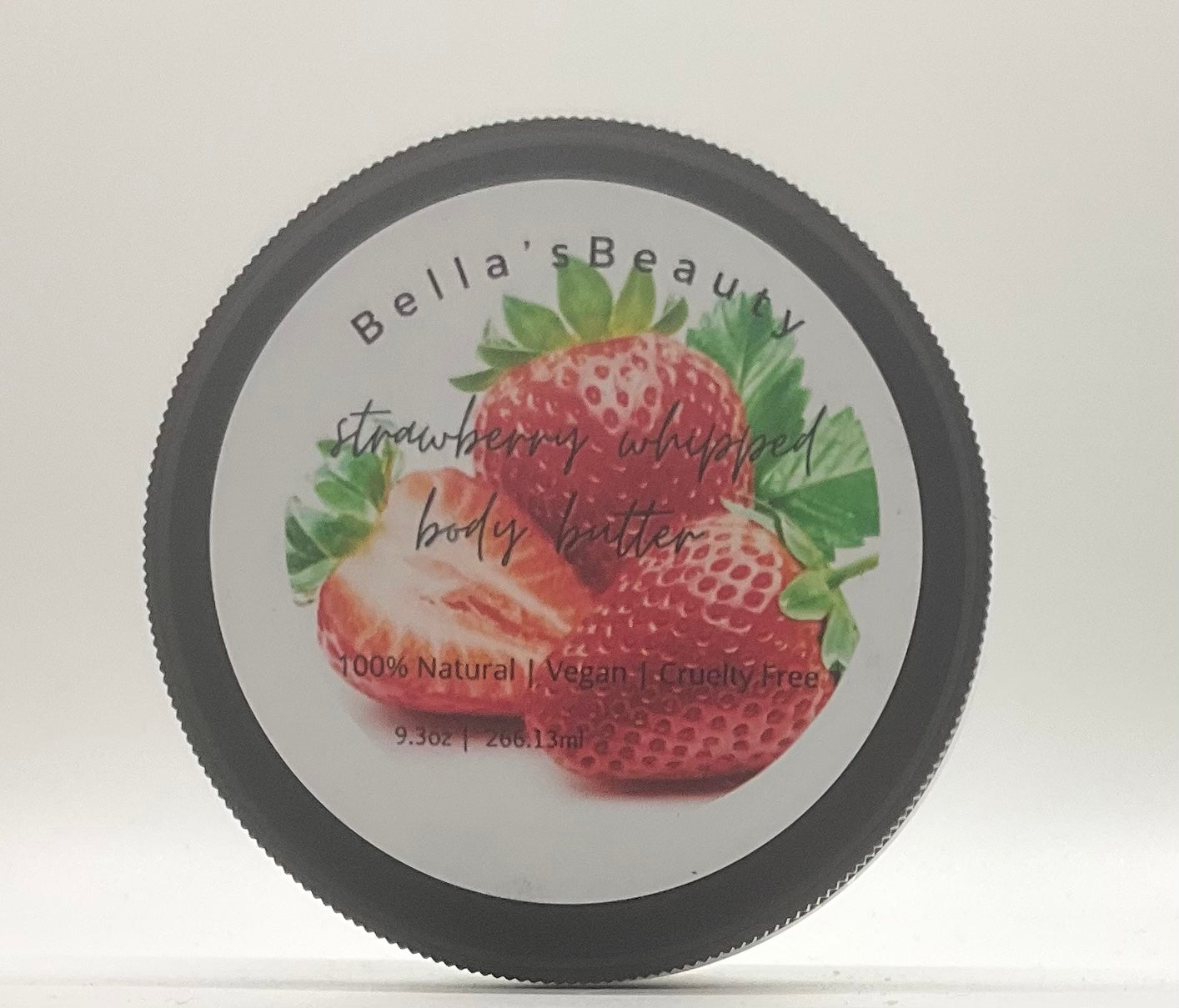 Strawberry whipped body butter