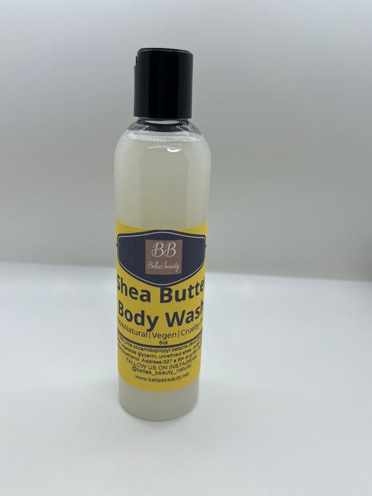 Shea butter body wash