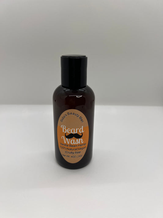 Vanilla bean beard wash