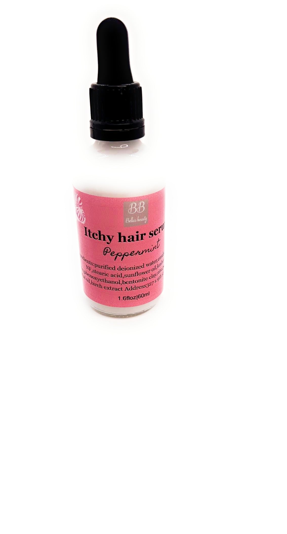 Peppermint hair drops serum